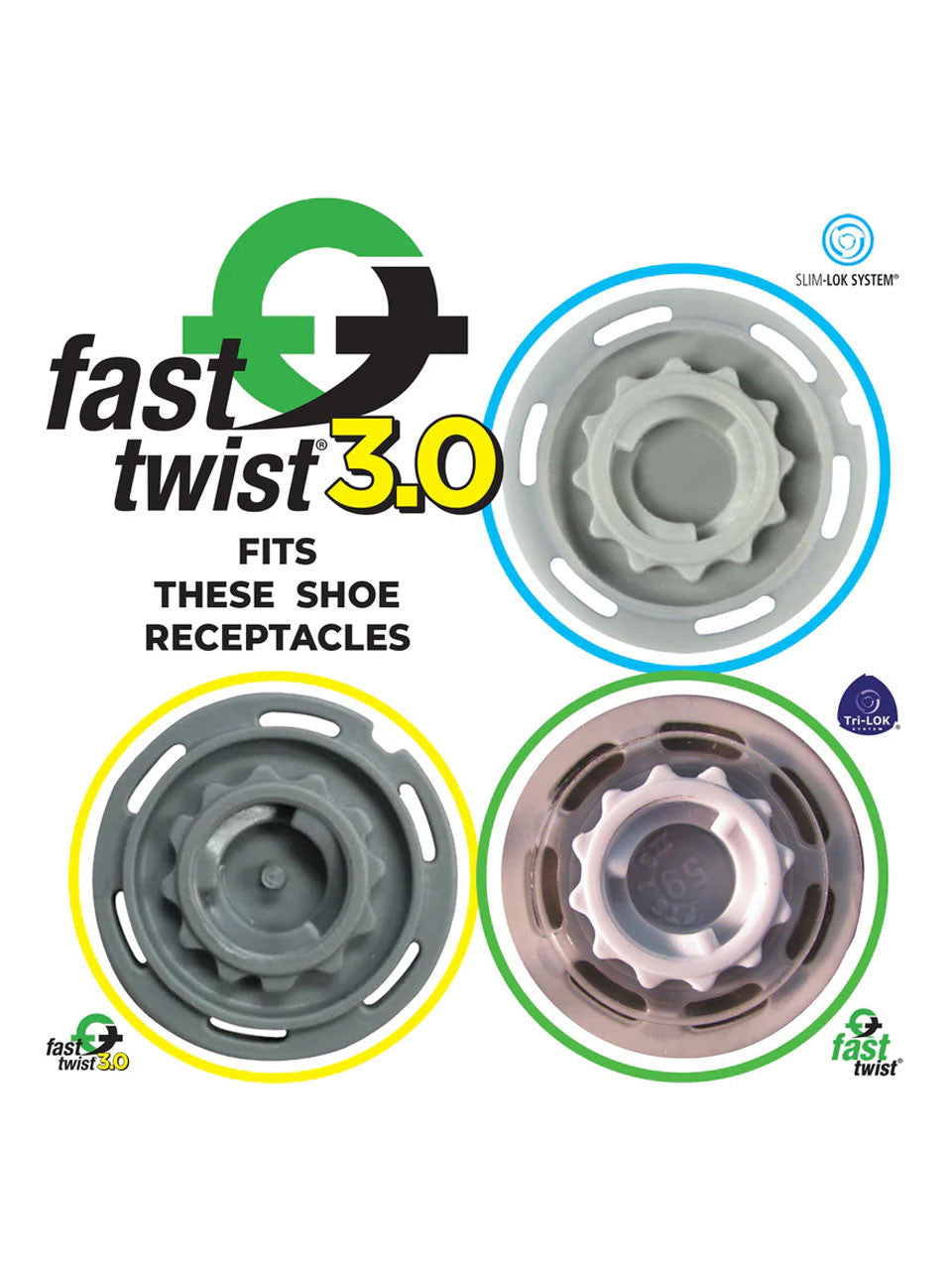 SoftSpikes Pulsar Fast Twist 3.0 Golf Spikes