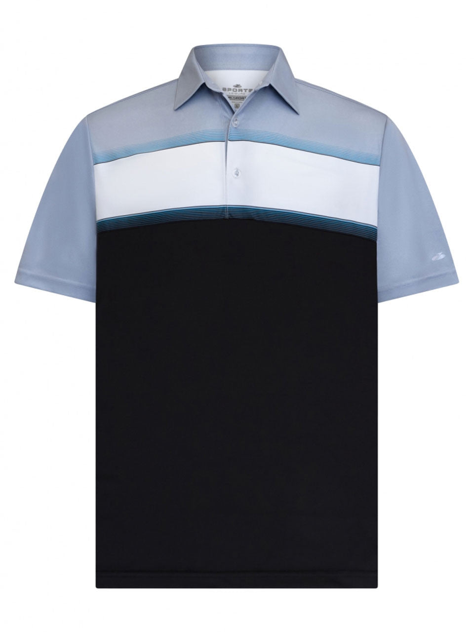 Sporte Leisure Dri-Sporte Scape Mens Polo - Black
