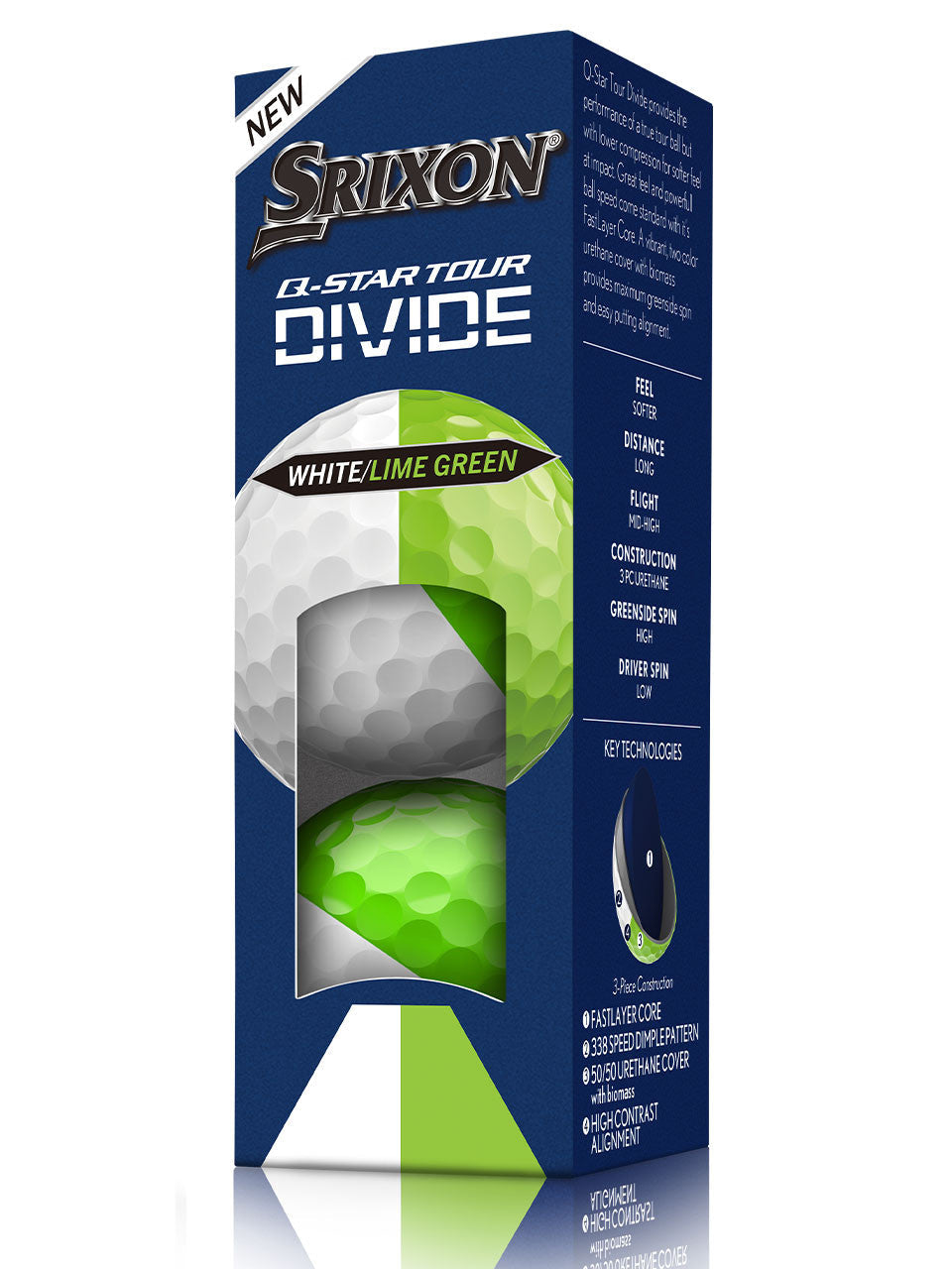 Srixon Q-Star Tour Divide 2026 Golf Balls