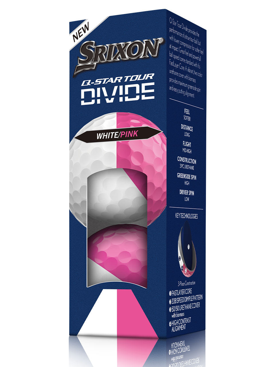 Srixon Q-Star Tour Divide 2026 Golf Balls
