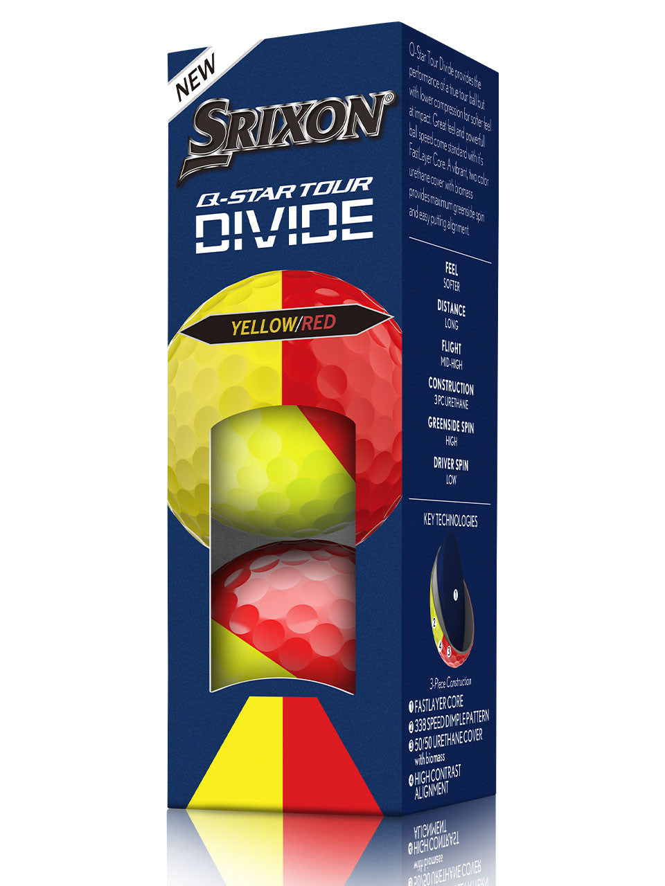Srixon Q-Star Tour Divide 2026 Golf Balls