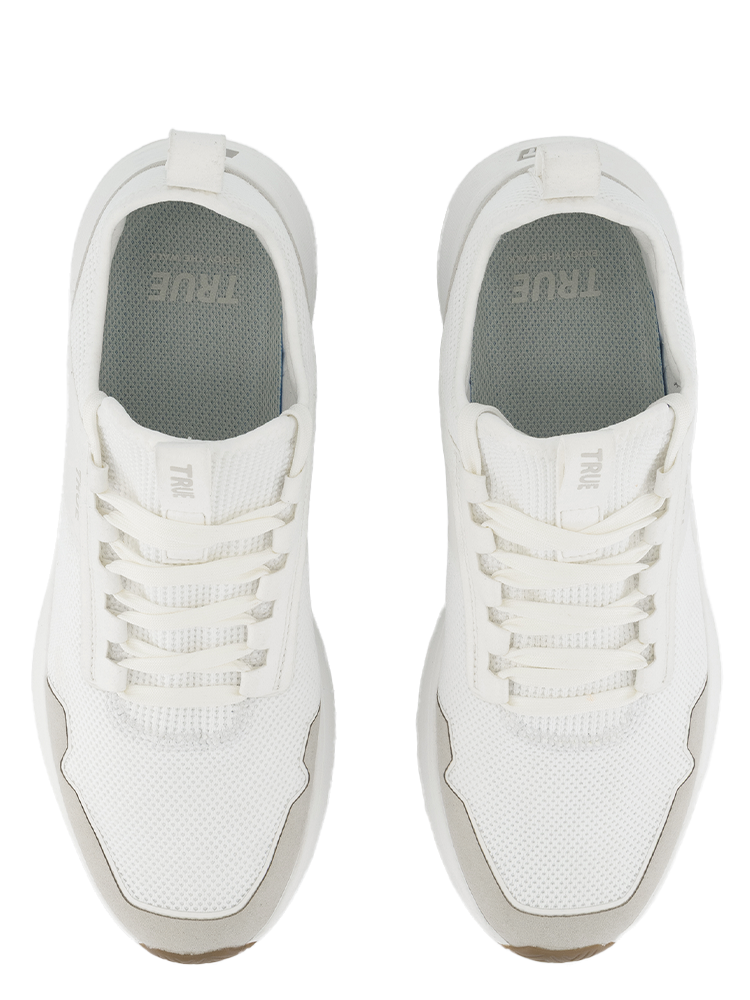 TRUE Linkswear All Day Knit Four Golf Shoes - Vintage White