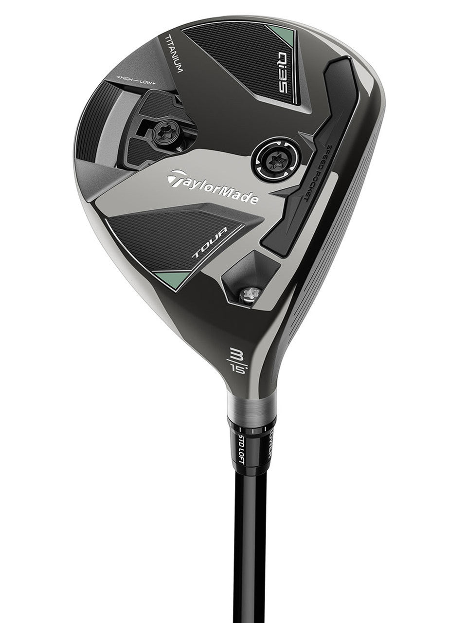 Pre-Owned Taylormade Qi35 Tour Fairway - LH 3W - Stiff