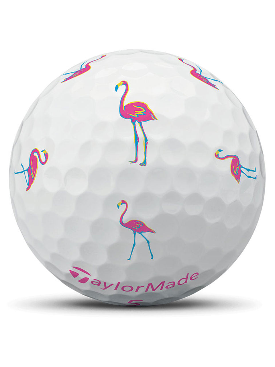 TaylorMade TP5 Pix Flamingo Limited Edition Golf Balls