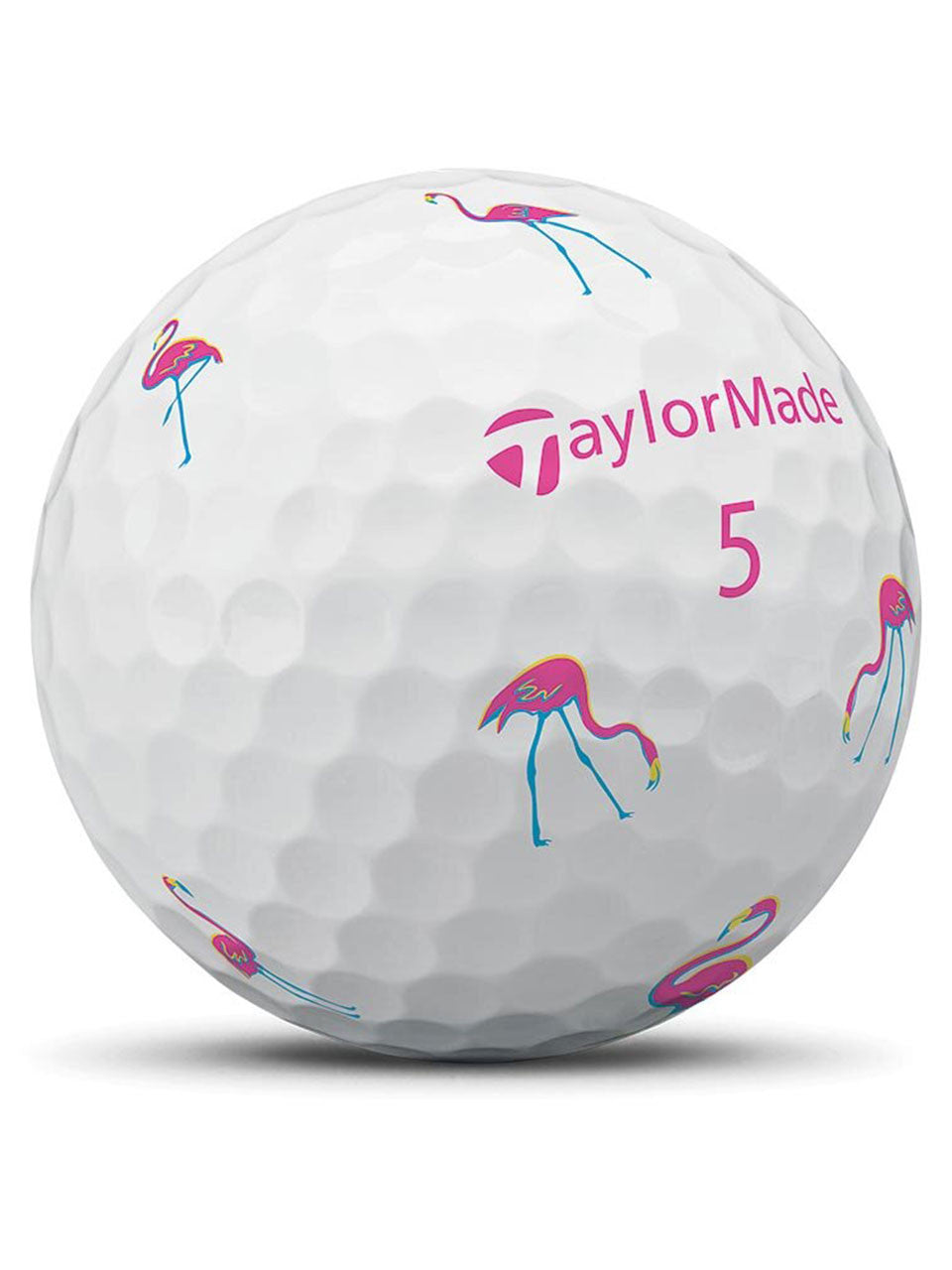 TaylorMade TP5 Pix Flamingo Limited Edition Golf Balls