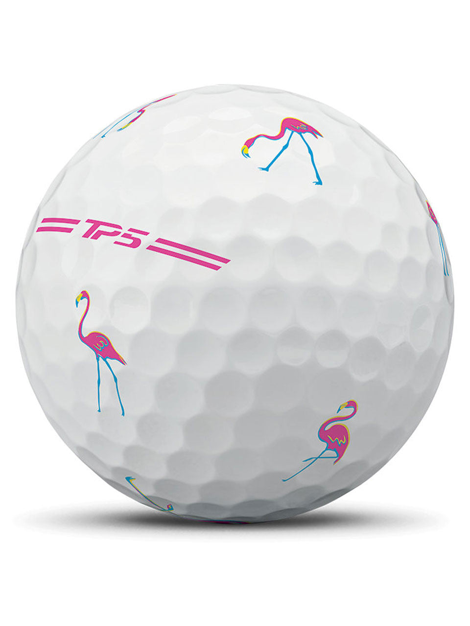 TaylorMade TP5 Pix Flamingo Limited Edition Golf Balls