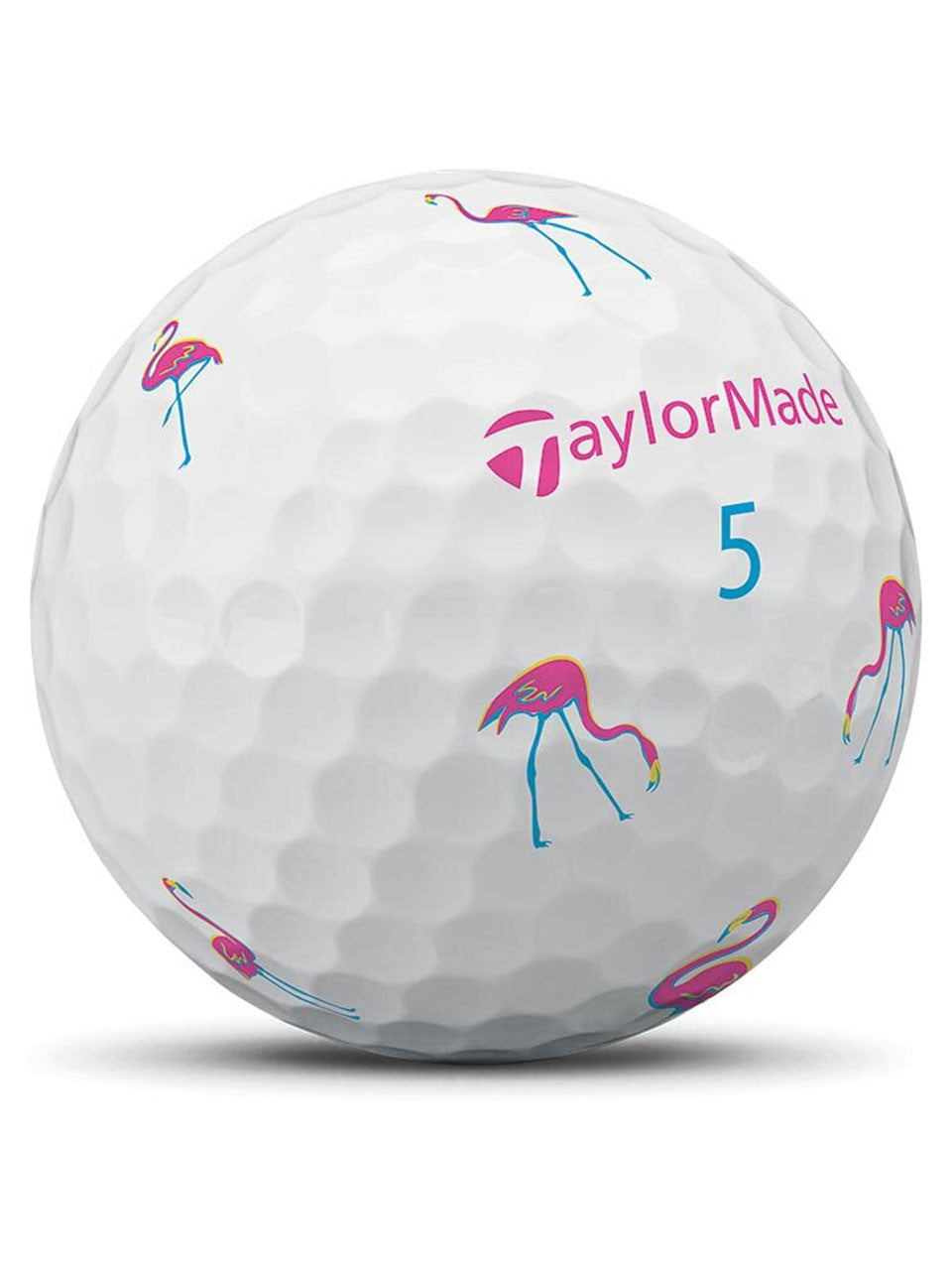 TaylorMade TP5x Pix Flamingo Limited Edition Golf Balls