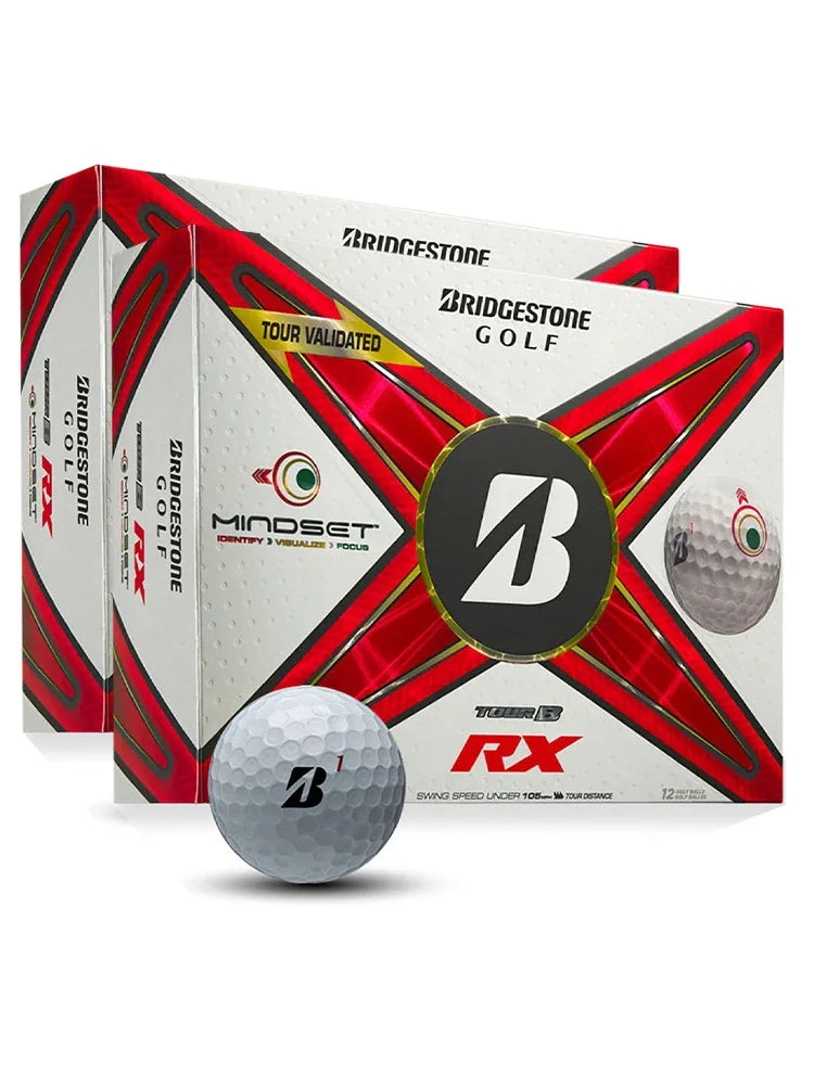 Bridgestone TOUR B RX MindSet 2024 Golf Balls - 2 Dozen