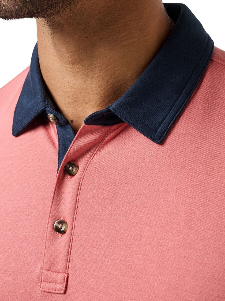 TravisMathew All Day Social Club Polo - Brick Dust