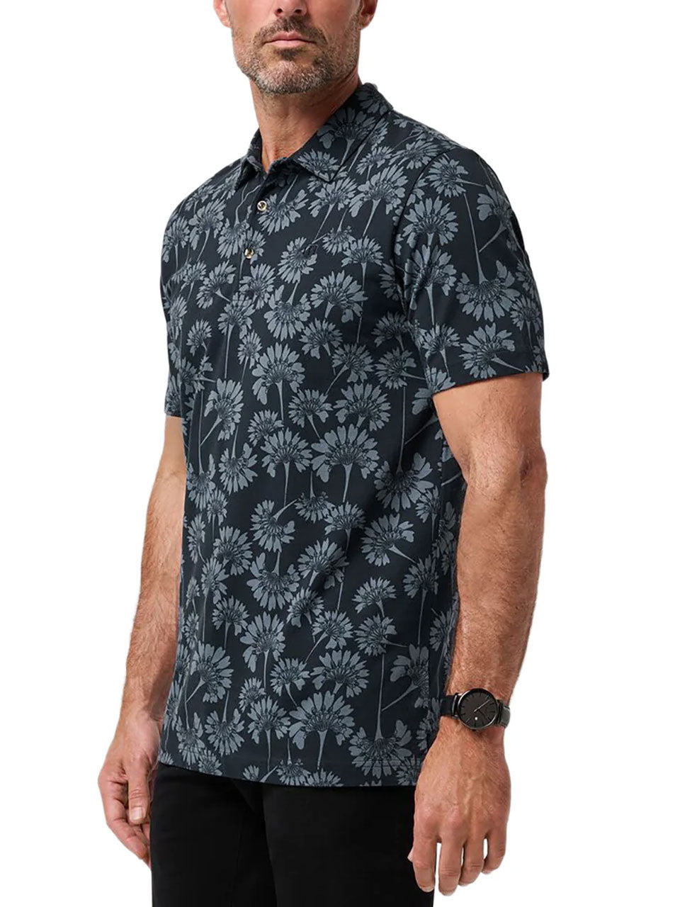 TravisMathew Comfortknit Breeze Polo - Total Eclipse