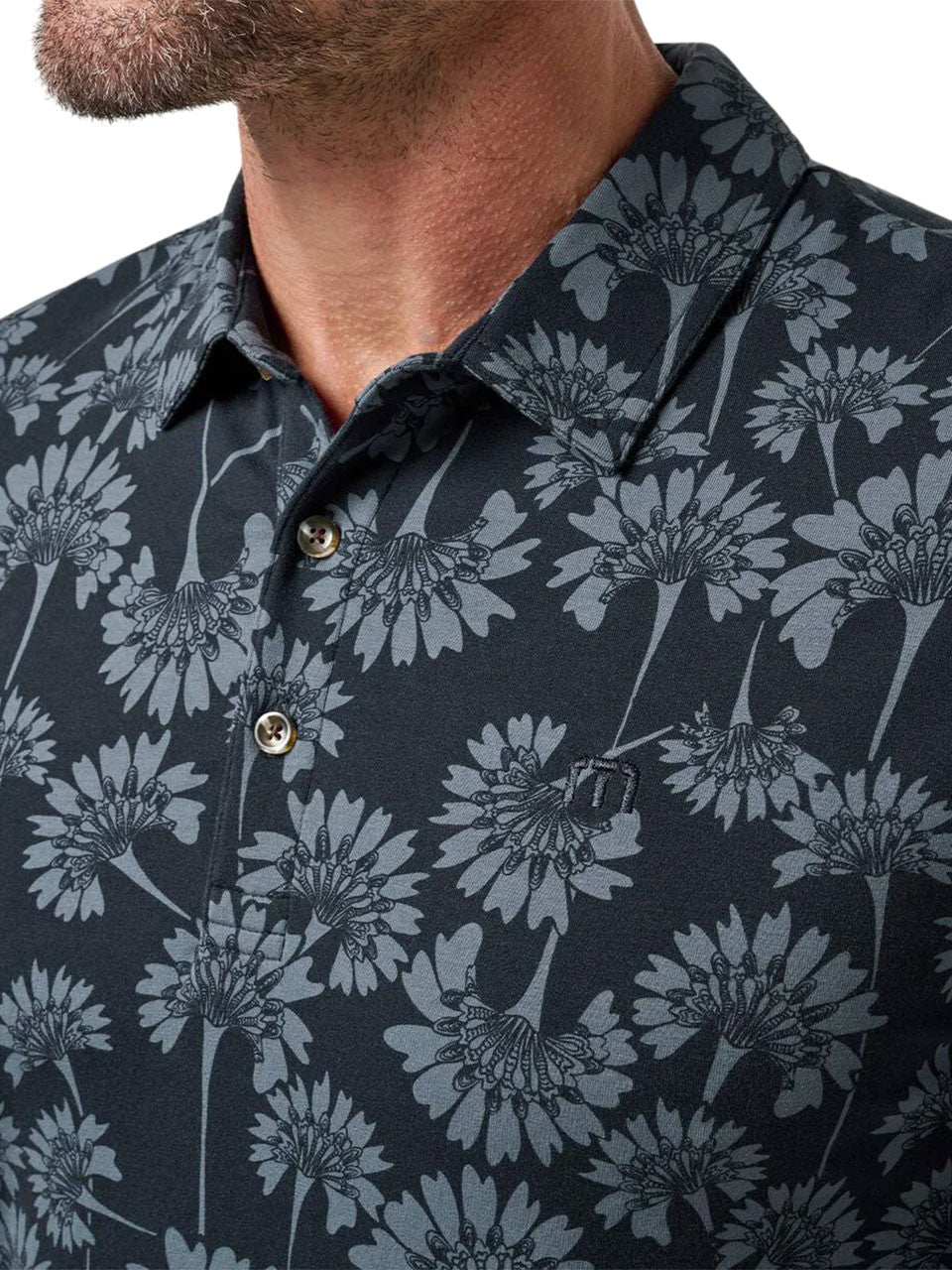 TravisMathew Comfortknit Breeze Polo - Total Eclipse