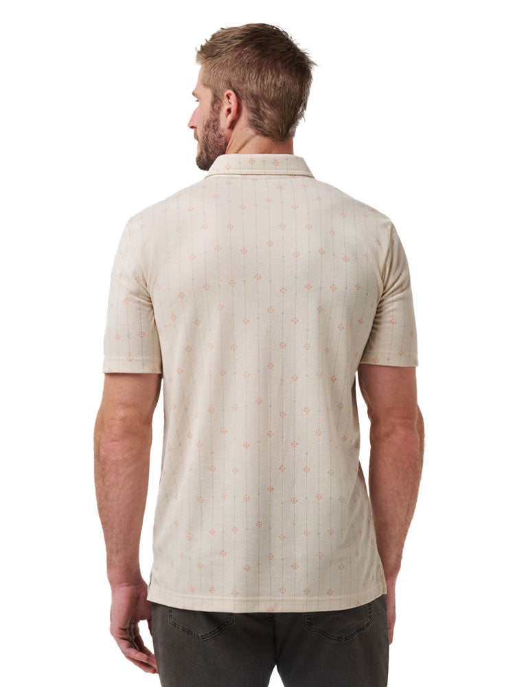 TravisMathew Deco Polo - Moonbeam