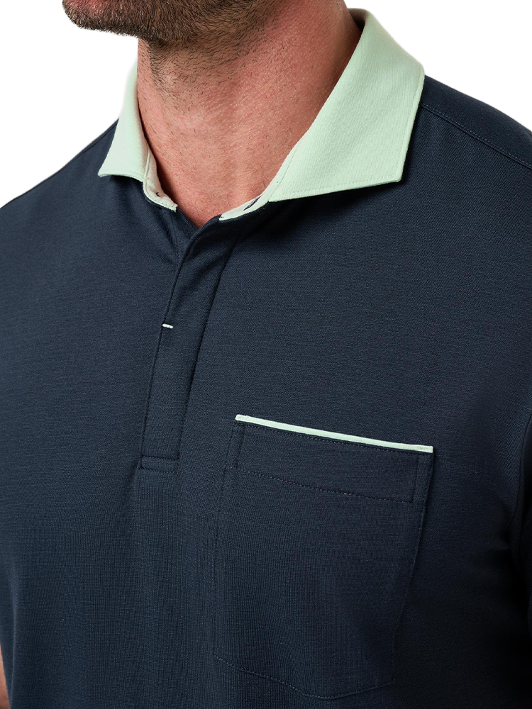 TravisMathew Fairway To Heaven Polo - Total Eclipse
