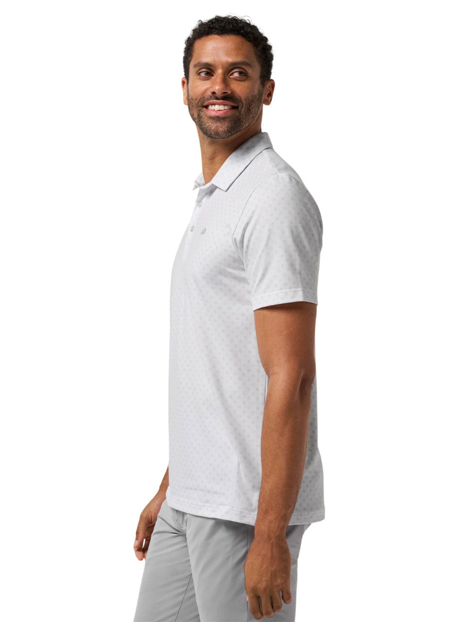 TravisMathew Featherweight Salt Breeze Polo - White