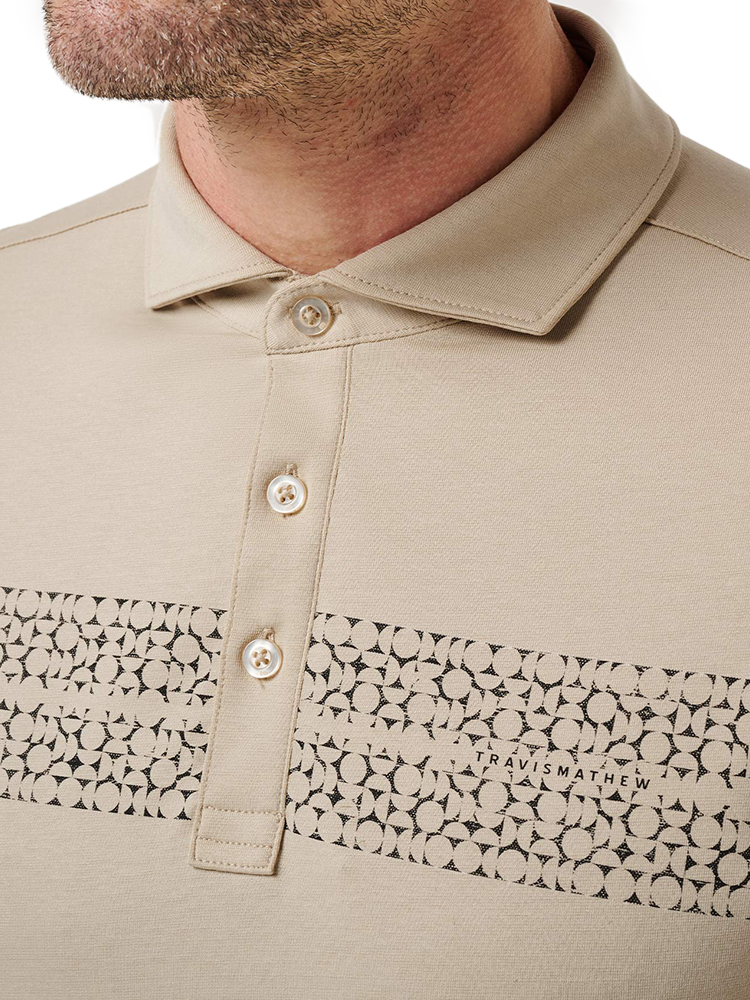 TravisMathew Flower Market Polo - Island Fossil