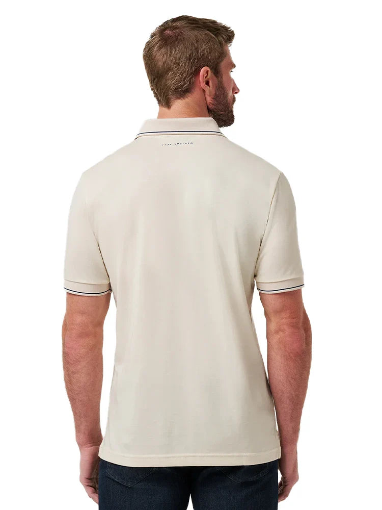TravisMathew Happier Hour Polo - Birch
