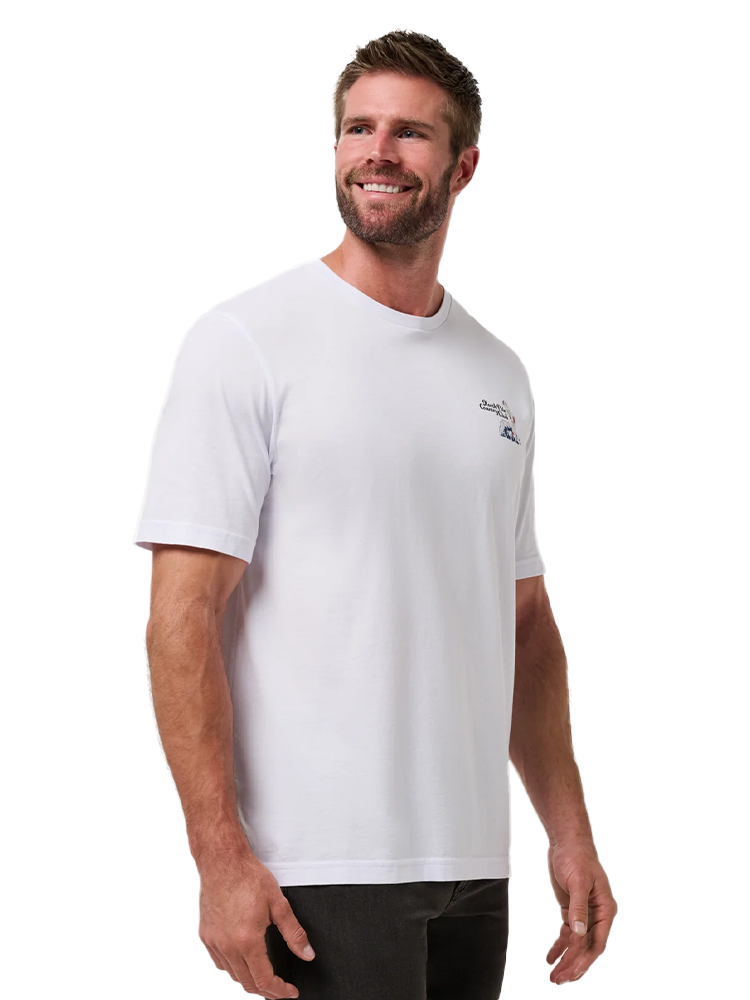 TravisMathew Holly Jollies T-Shirt - White