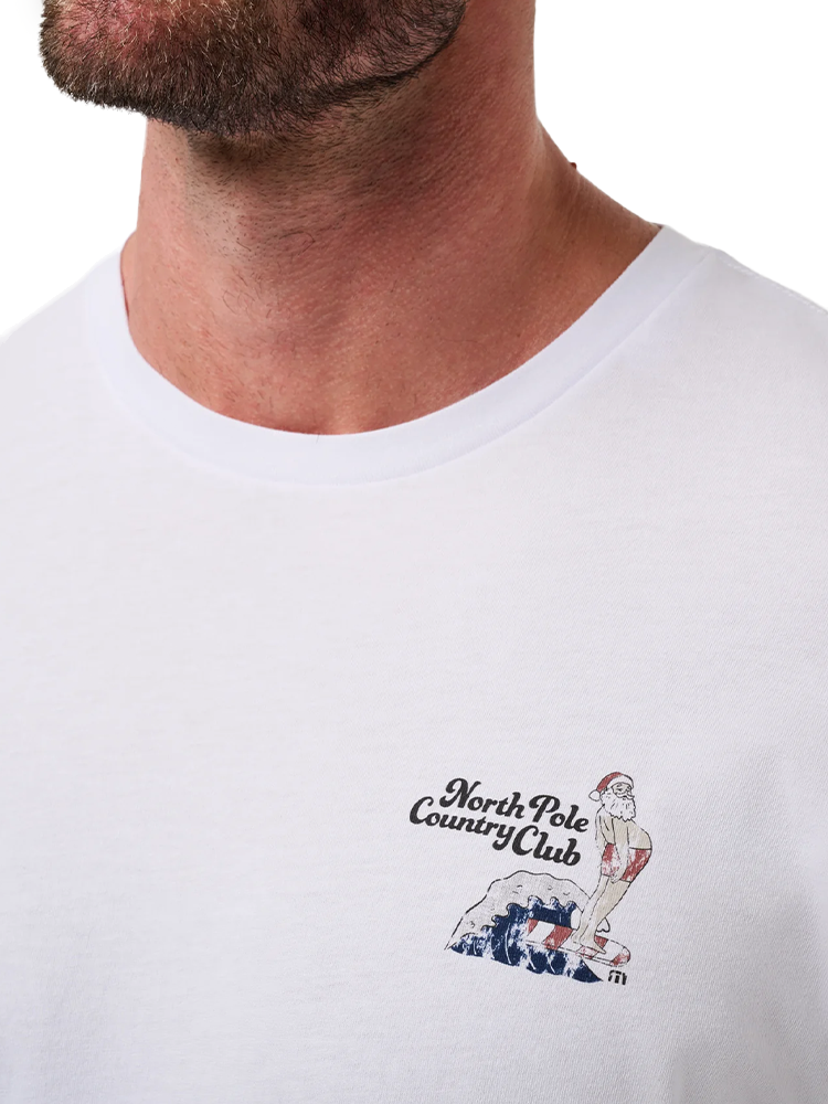 TravisMathew Holly Jollies T-Shirt - White