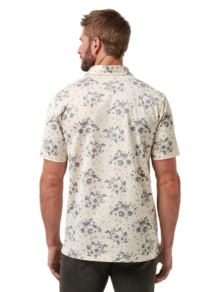 TravisMathew Local Forecast Polo - Birch