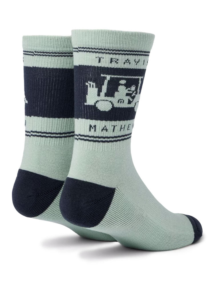 TravisMathew Mapes Crew Sock - Jadeite