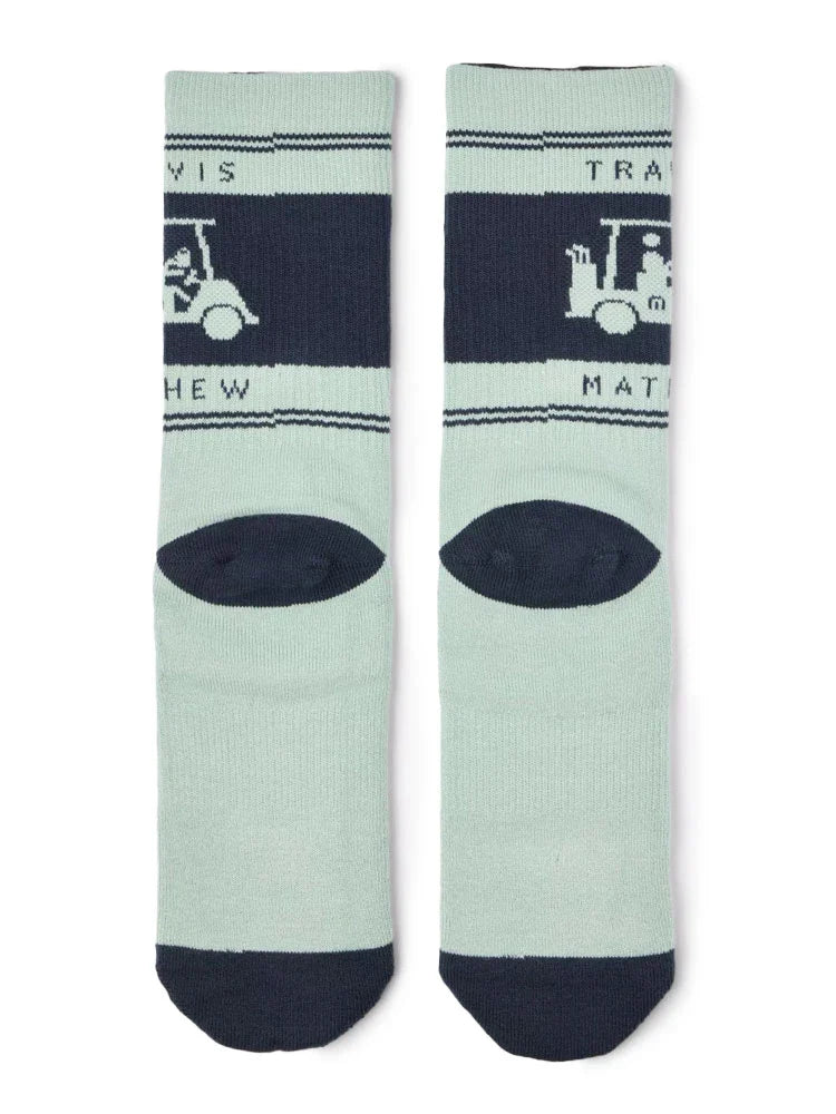 TravisMathew Mapes Crew Sock - Jadeite