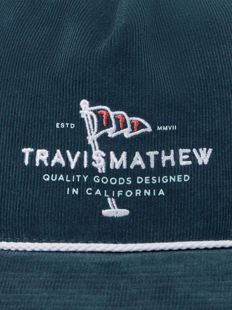 TravisMathew One For The Money Cap - Mood Indigo/Vintage Indigo-GolfMaker