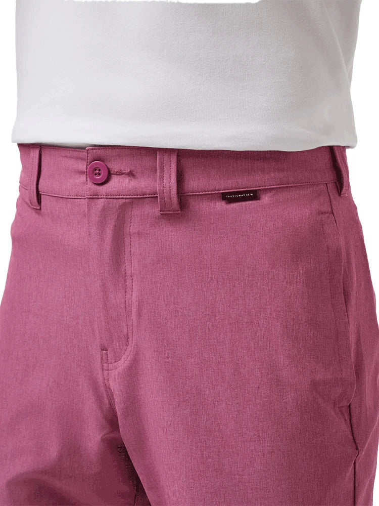 TravisMathew Overhead Compartment Short - Damson