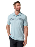 TravisMathew Performance Jersey Cruise Polo - Forget Me Not