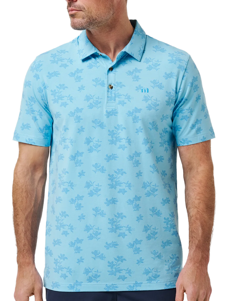 TravisMathew Port Day Polo - Air Blue