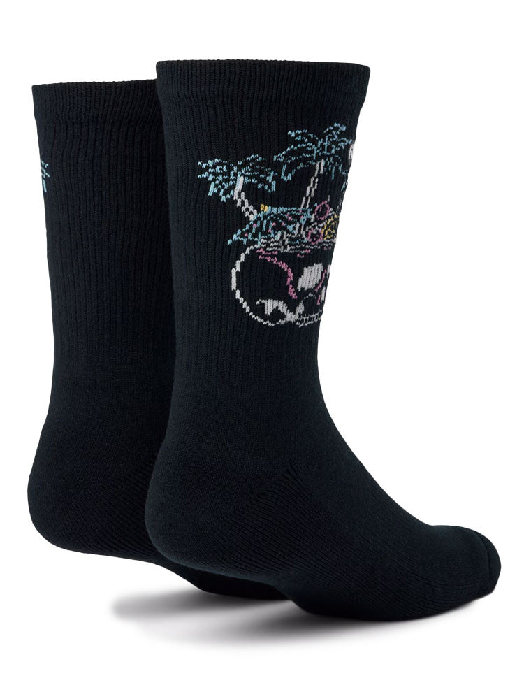 TravisMathew Sailors Delight Crew Sock - Black