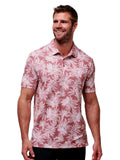 TravisMathew Sea Journey Polo - Earth Red