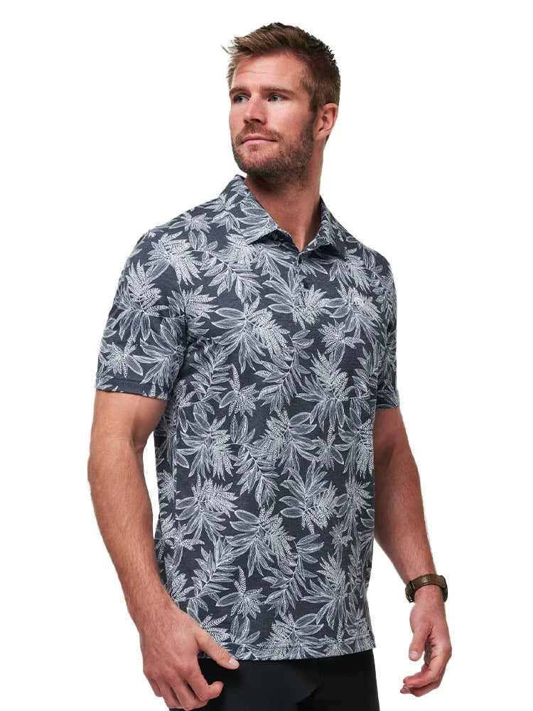 TravisMathew Sea Journey Polo - Total Eclipse