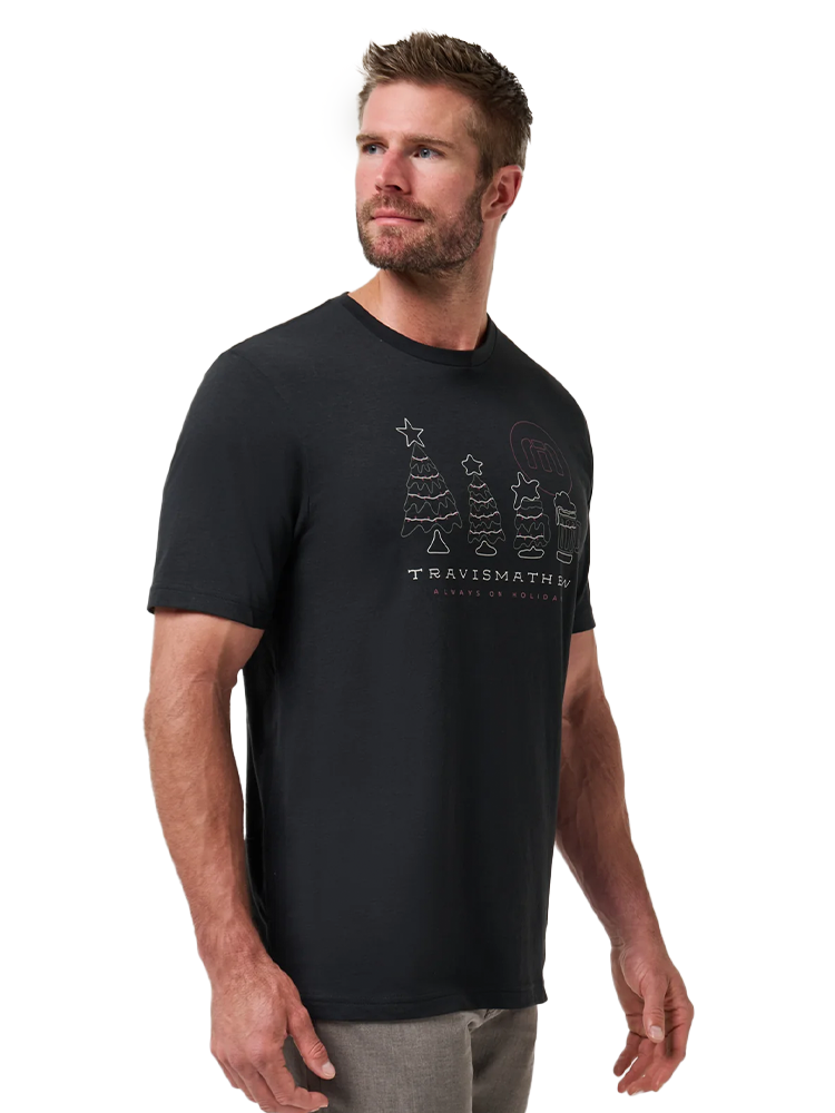 TravisMathew Season Of Giving T-Shirt - Black