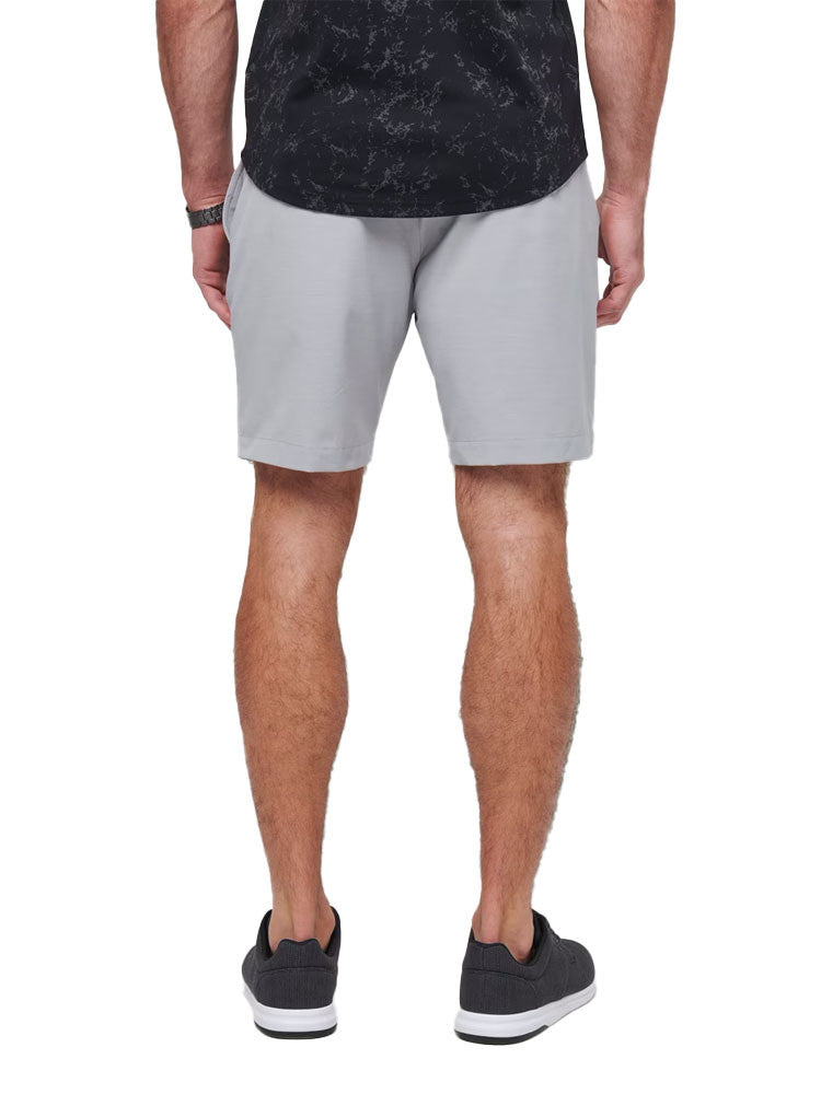TravisMathew Tech Chino 8-Inch Short - Heather Sleet