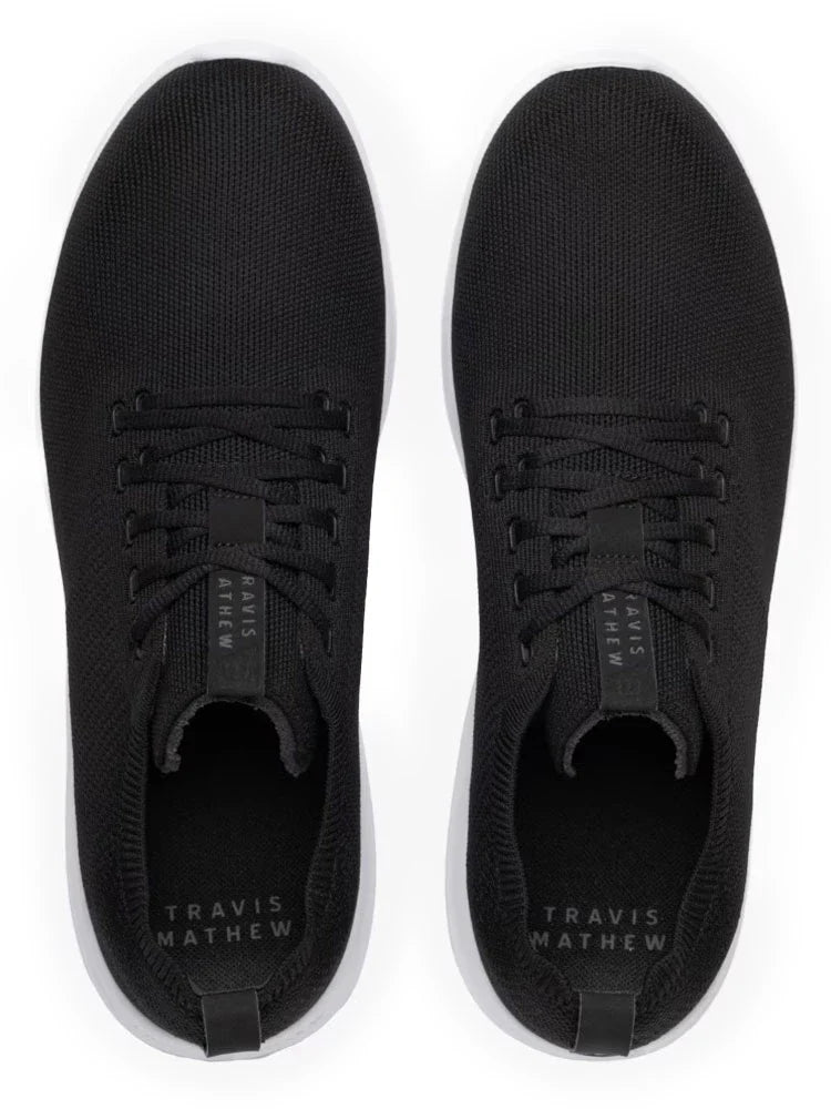 TravisMathew The Daily Lite Shoes - Black/White