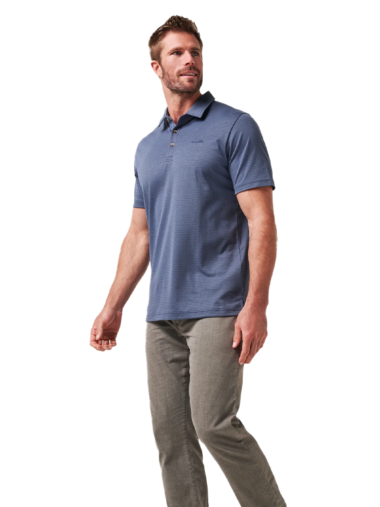 TravisMathew The Zinna 2.0 Polo - Mood Indigo/Vintage Indigo