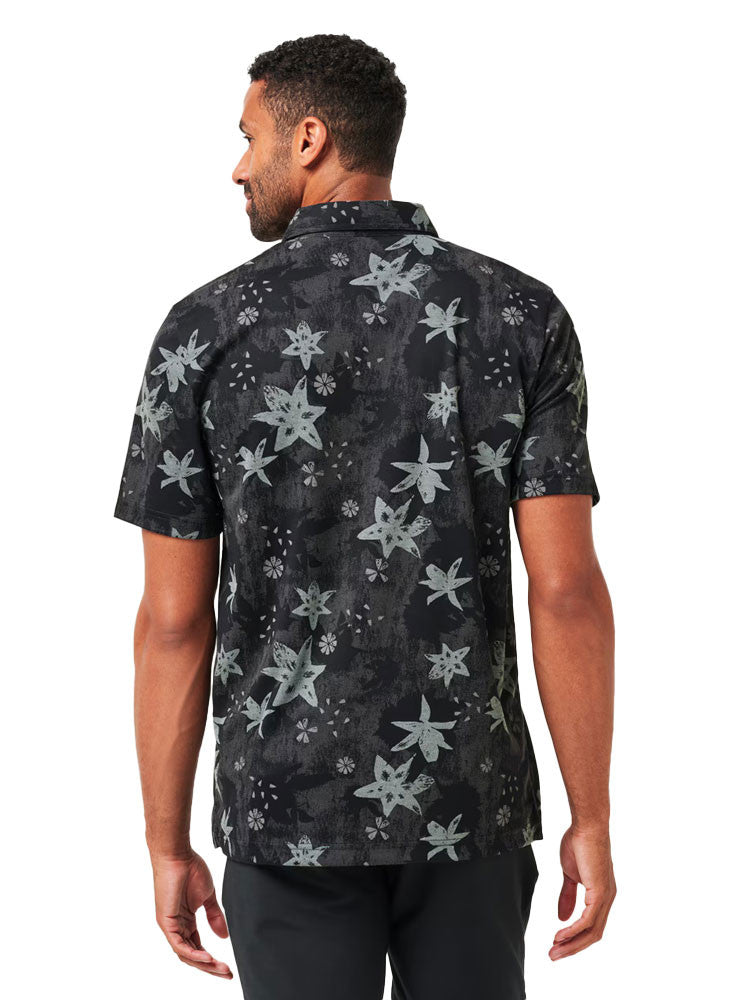 TravisMathew Trek Tide Polo - Black