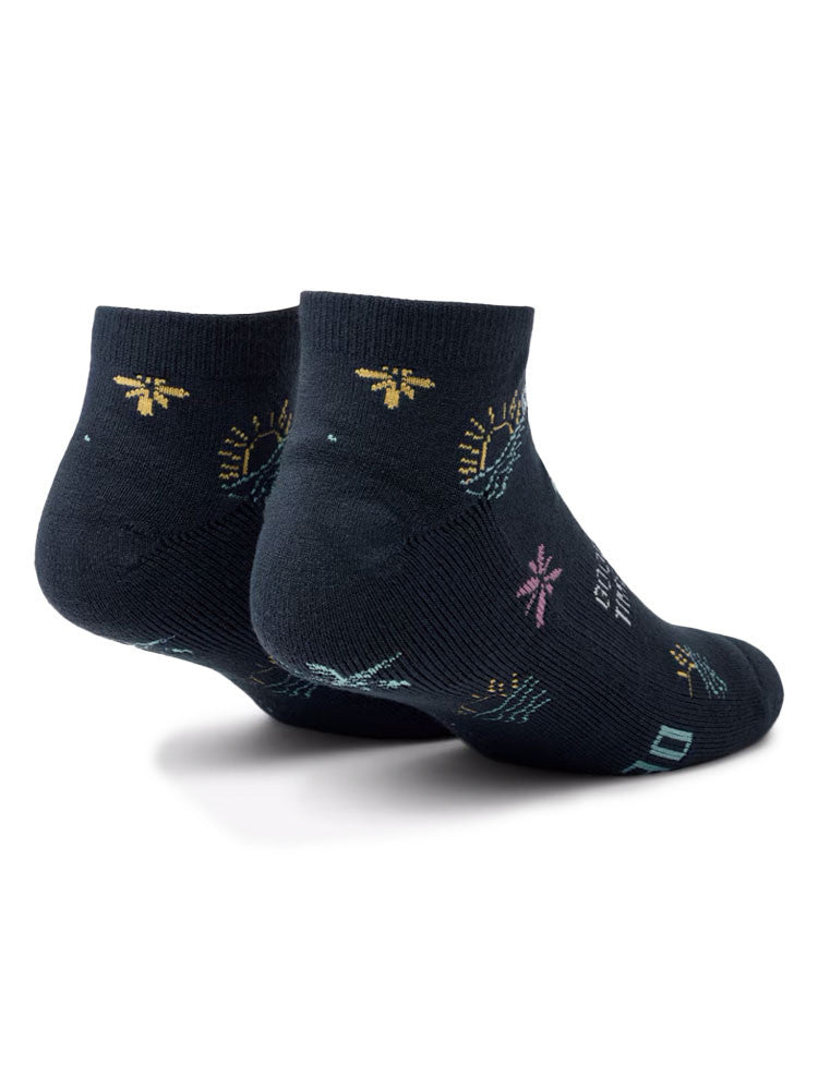 TravisMathew Tropical Trek Ankle Sock - Total Eclipse