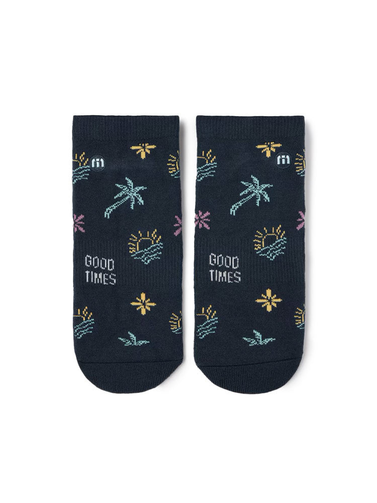 TravisMathew Tropical Trek Ankle Sock - Total Eclipse