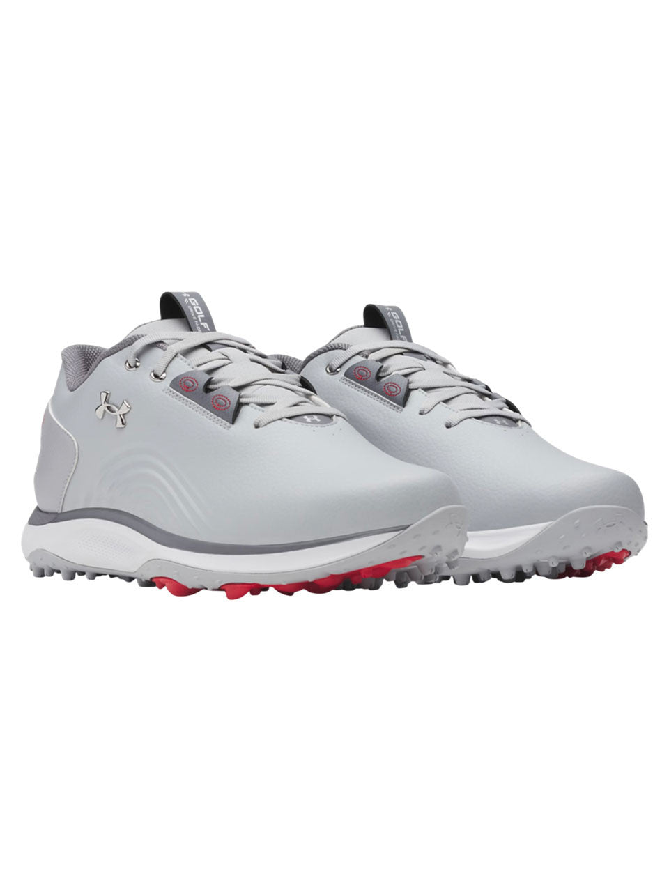 Under Armour Drive Fade 2 SL Golf Shoes - Mod Grey/Metallic Silver