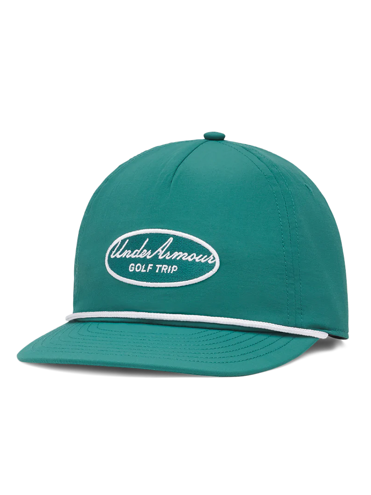 Under Armour Drive Nylon PM37 Snapback Cap - Rack Green/White