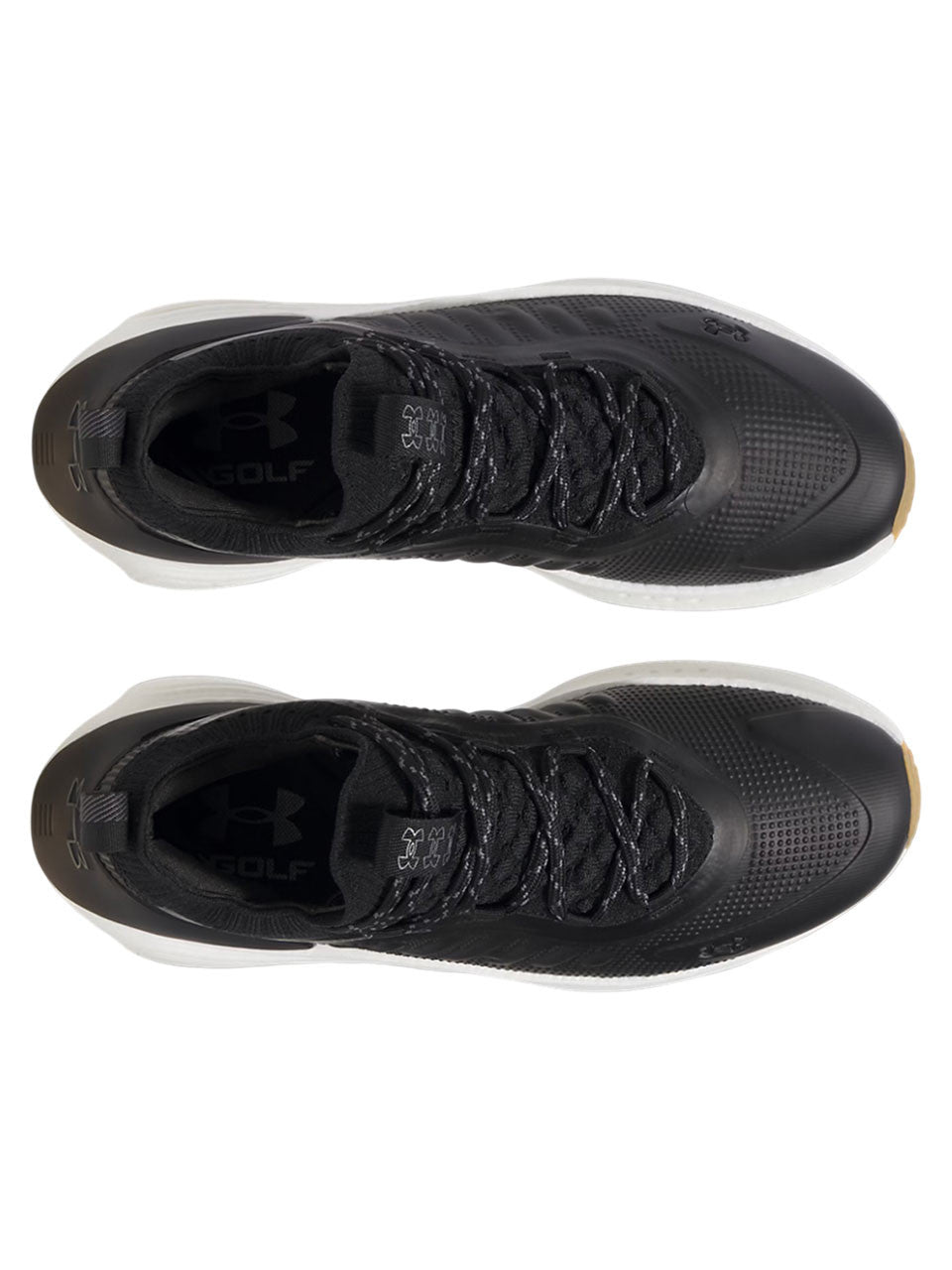 Under Armour HOVR Phantom Fore Golf Shoes - Black/Metallic Gun Metal
