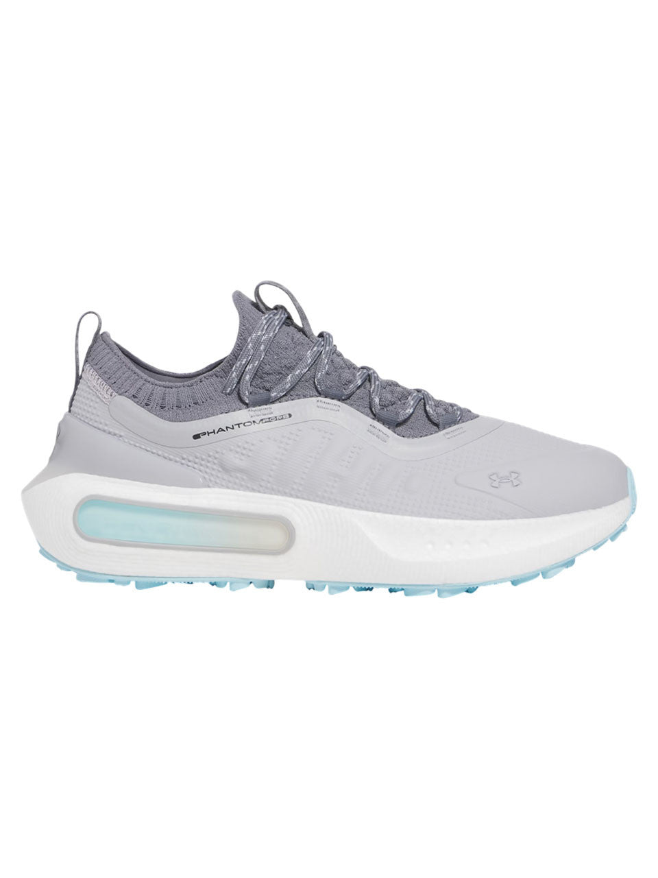 Under Armour HOVR Phantom Fore Golf Shoes - Mod Grey/Stream/Titan Grey