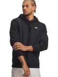 Under Armour Icon Golf Trip Hoodie - Black/Lumos Lime