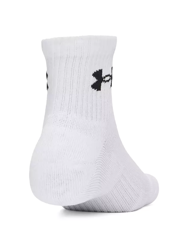 Under Armour Performance Cotton Quarter 3 Pack Socks