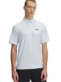 Under Armour Playoff 3.0 Printed Polo - Stream/White/Black