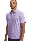 Under Armour Playoff 3.0 Printed Polo - Transparent/White/Midnight Navy