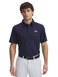 Under Armour T2G Pique Polo - Midnight Navy/White
