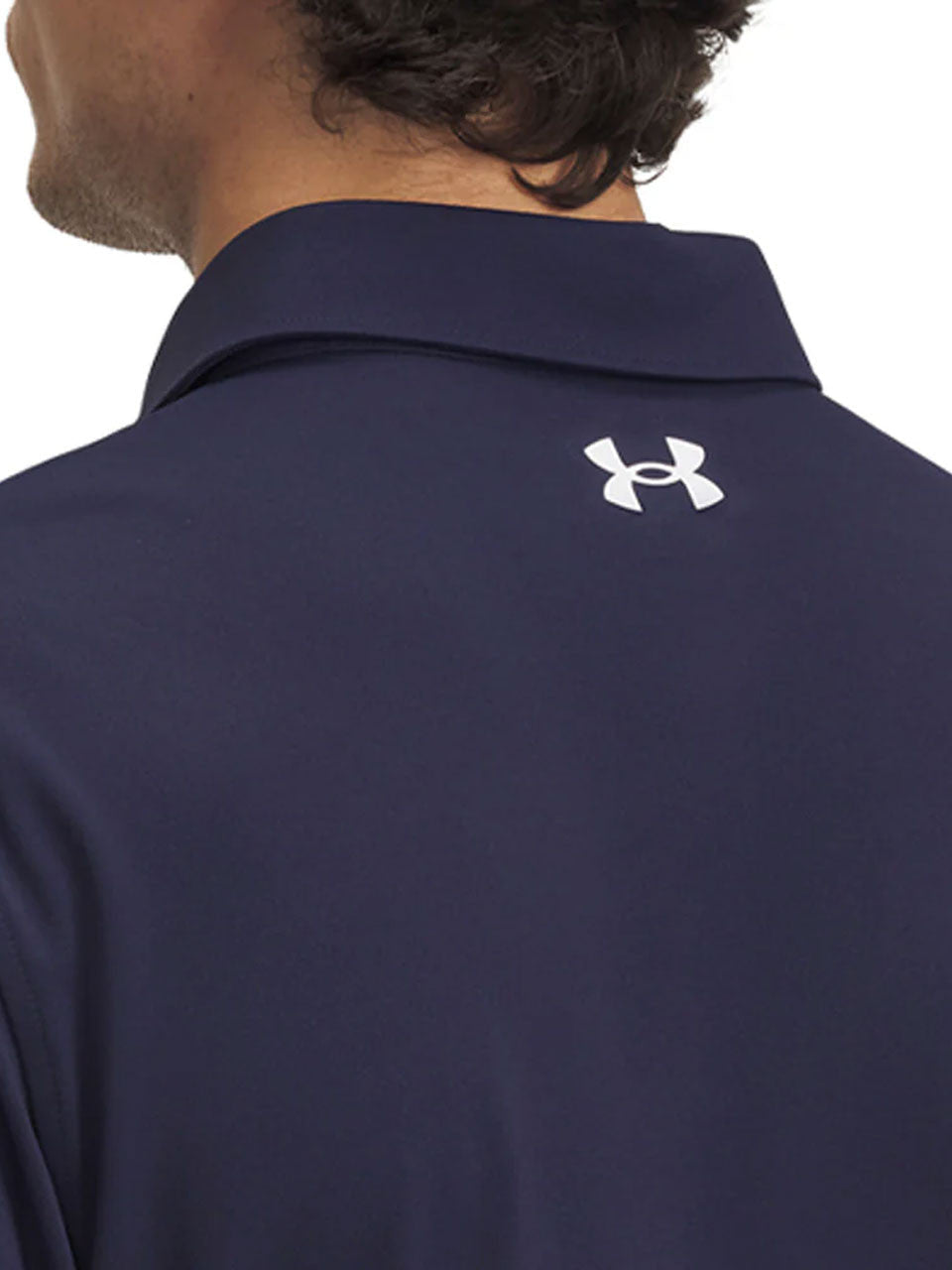 Under Armour T2G Pique Polo - Midnight Navy/White