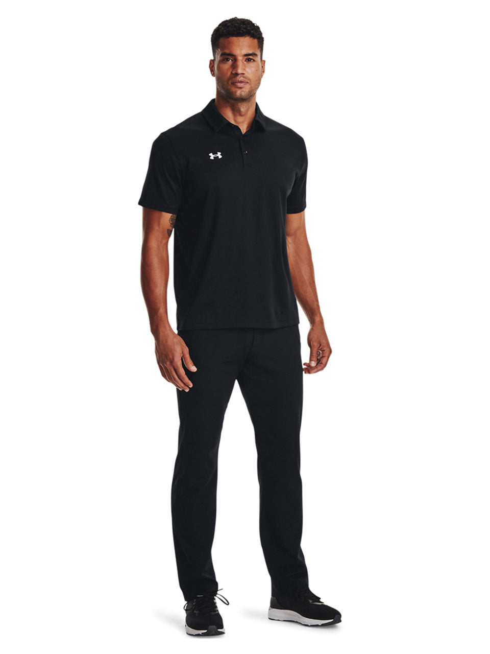 Under Armour Team Tech Polo Shirt - Black